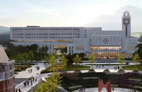 A empresa venceu a licitação para a construção do prédio de informações gráficas da Sky and Sky Information University