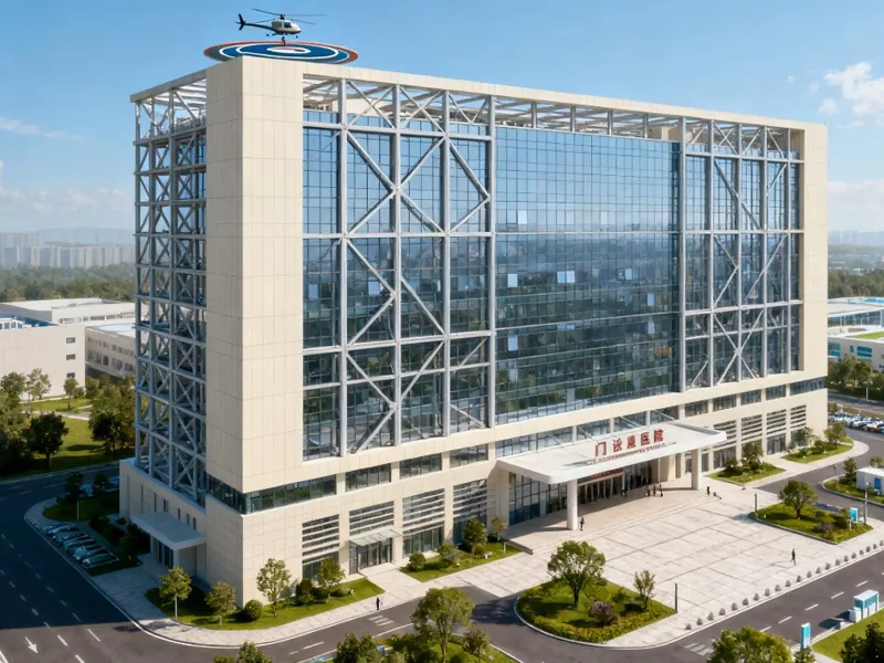 O que você deve exigir de um edifício de aço hospitalar?