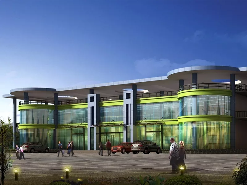 Como os edifícios residenciais de quadro de aço montados são construídos?