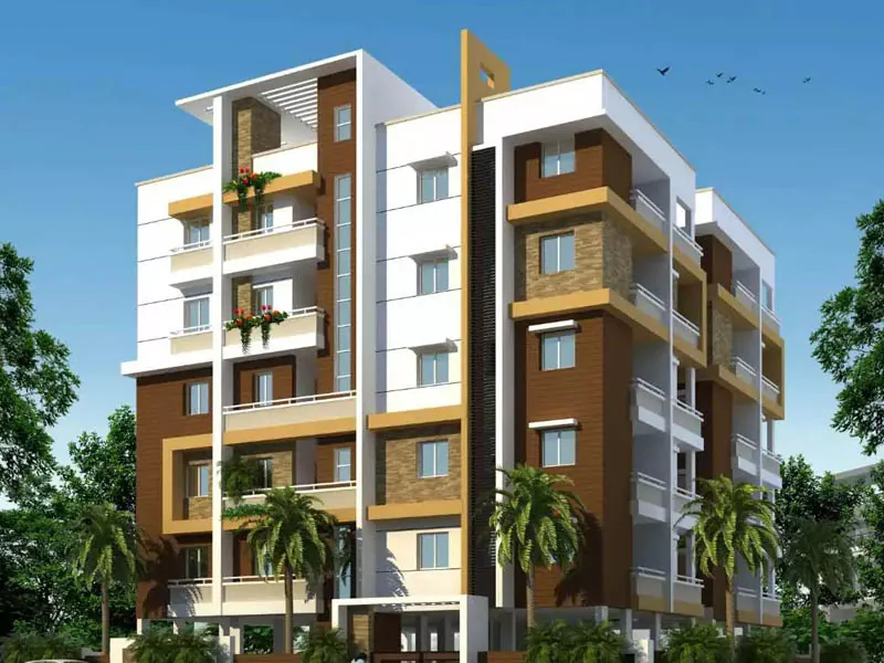 Edifício residencial de quadro de aço pré-fabricado