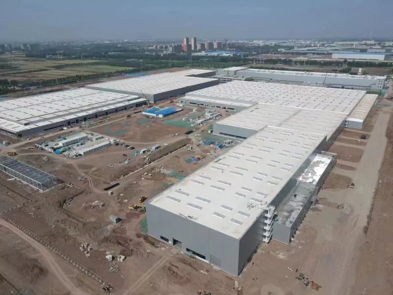 Armazém de aço pré -fabricado