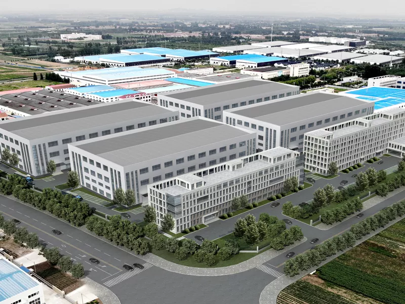 Estrutura de aço Industrial Park Industrial em larga escala edifício pré -fabricado
